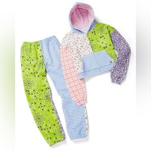 Teddy Fresh Patchwork Sweatpants